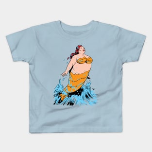 Mermaid Jumping Kids T-Shirt